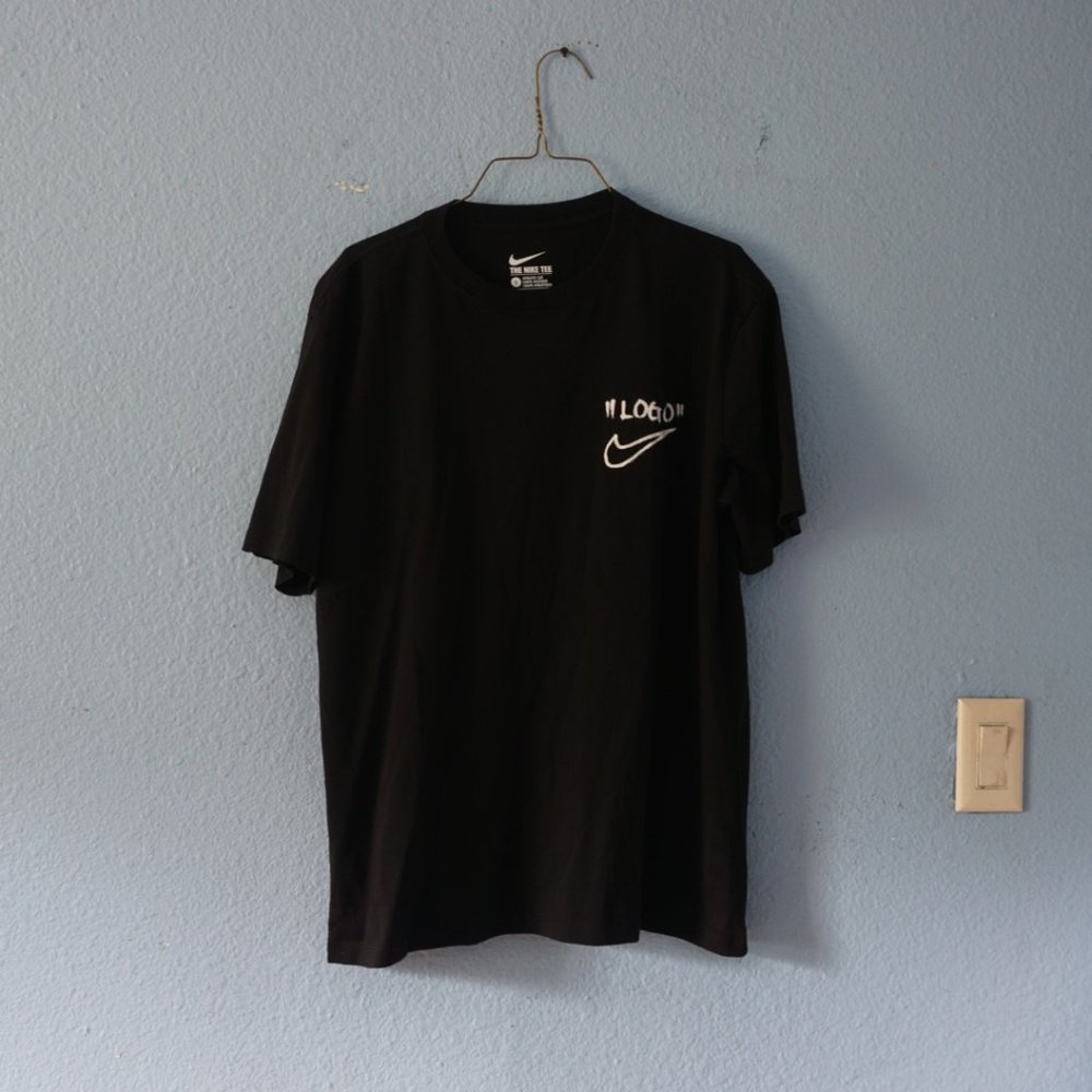 Off-White X Nike Off Campus Black Tee Size L